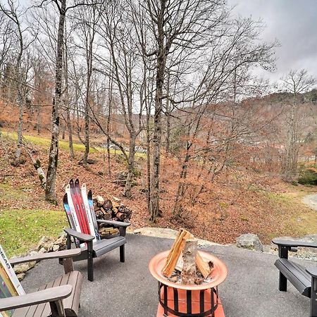 Cozy Getaway - Steps To Beech Mountain Resort! Bagian luar foto