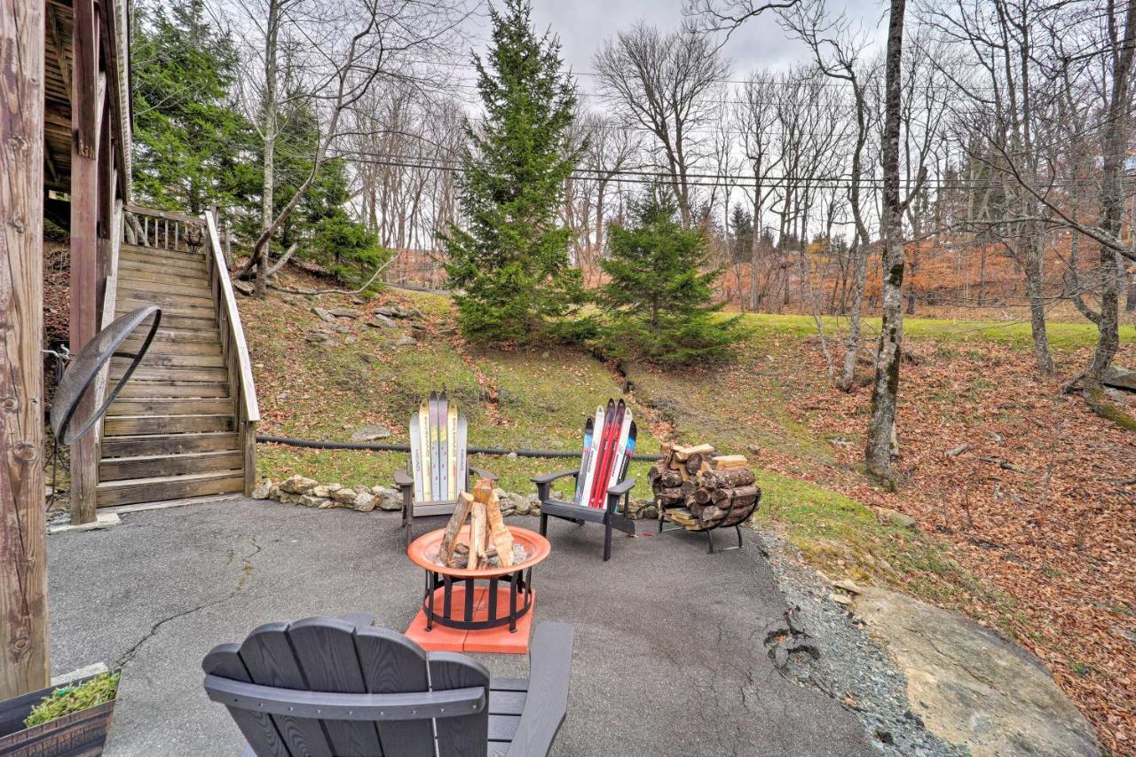 Cozy Getaway - Steps To Beech Mountain Resort! Bagian luar foto