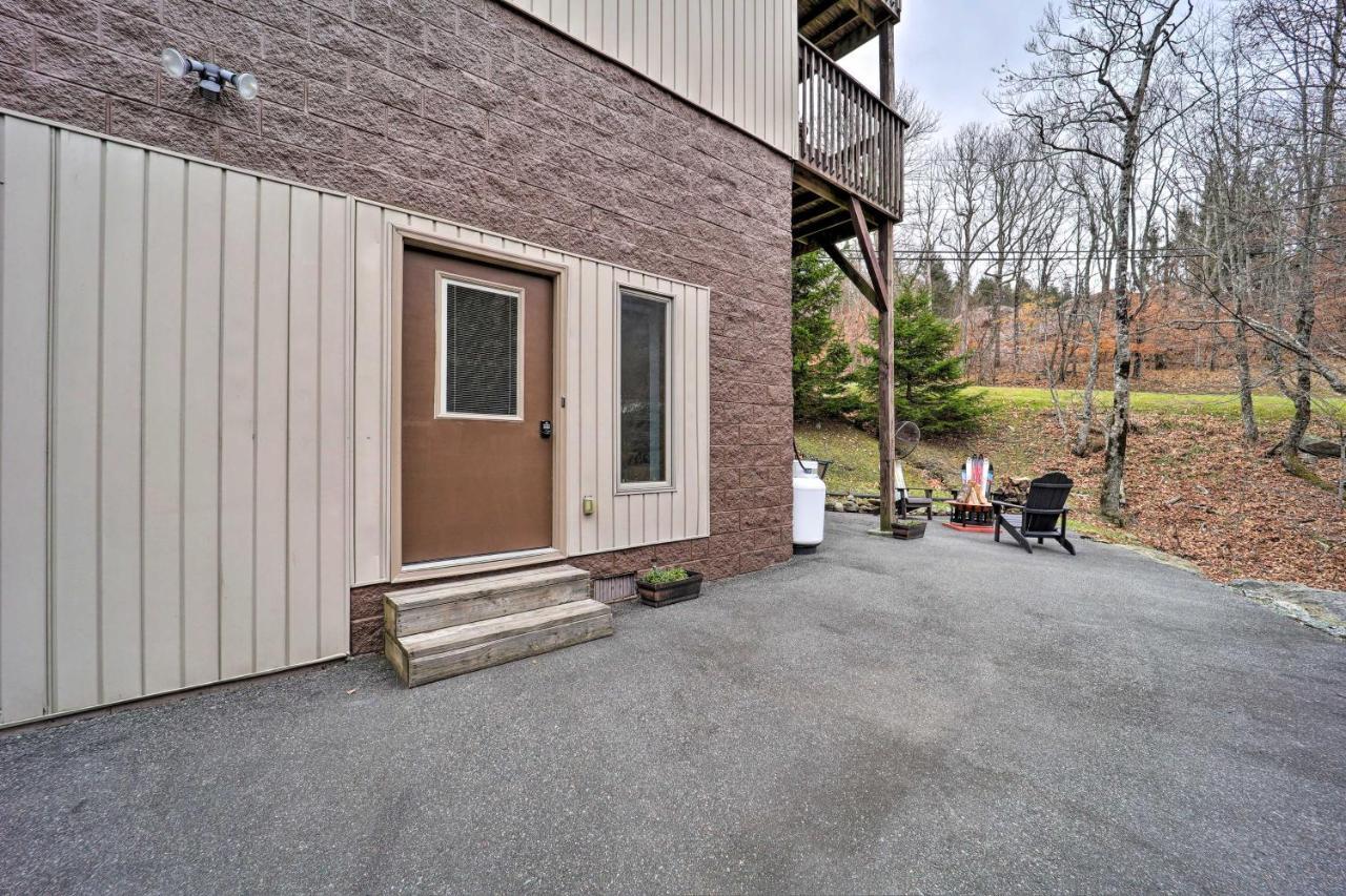 Cozy Getaway - Steps To Beech Mountain Resort! Bagian luar foto