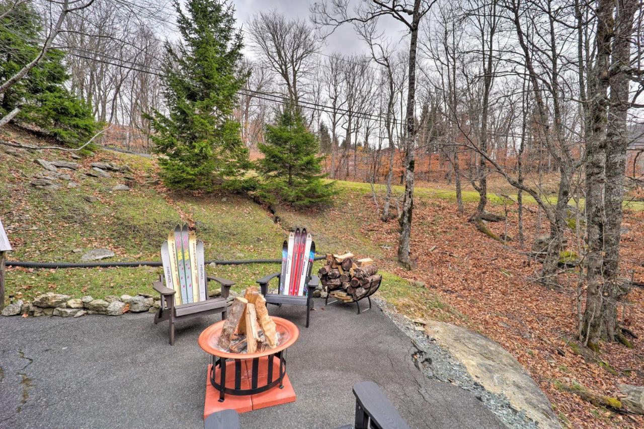 Cozy Getaway - Steps To Beech Mountain Resort! Bagian luar foto