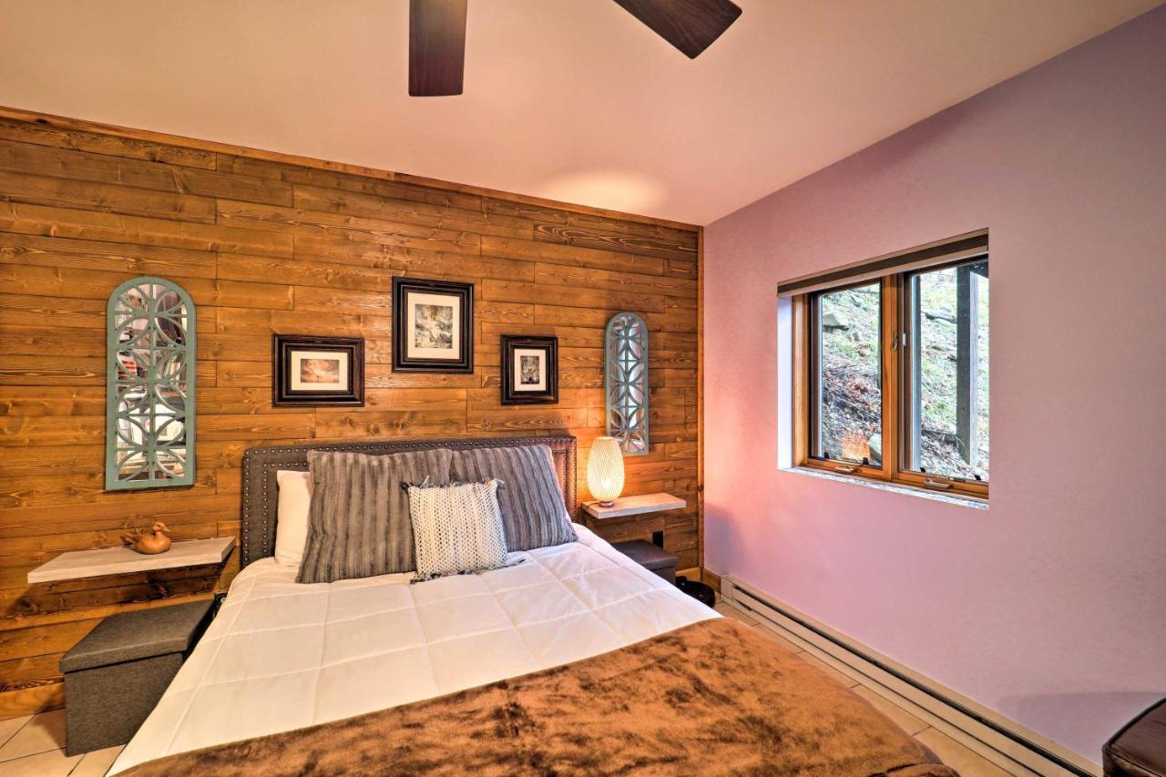 Cozy Getaway - Steps To Beech Mountain Resort! Bagian luar foto